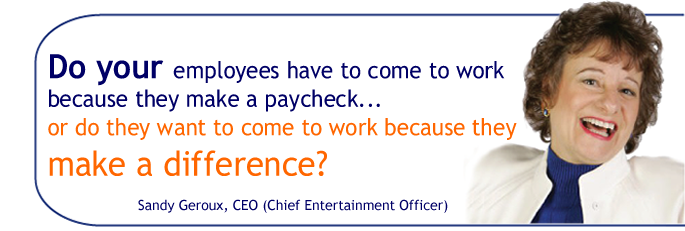Motivational keynote speaker, employee engagement, customer service